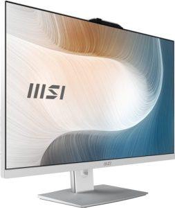 MSI PC AIO 27″ MODERN AM272P 12M-459IT i5-1235U 8GB 512GB SSD WHITE WIN 11 PRO  **SCATOLA APERTA**