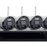 ISIWI KIT WIRELESS CONNECT S4 ISW-K1N8BF2MP-4 GEN1 NVR 8 CANALI + 4 TELECAMERE IP 1080P 2MPX WIRELES