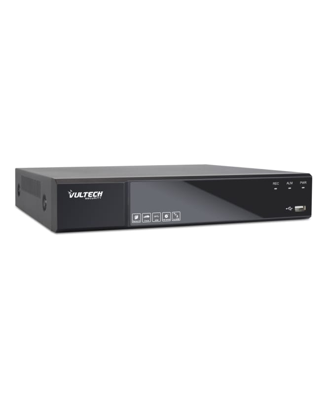 VULTECH SECURITY UVR 5IN1 IBRIDO 16CH ANALOG.+ 4 DIGIT. HDMI P2P CLOUD 1 HD 5MPX LITE H265 CVBS E AI