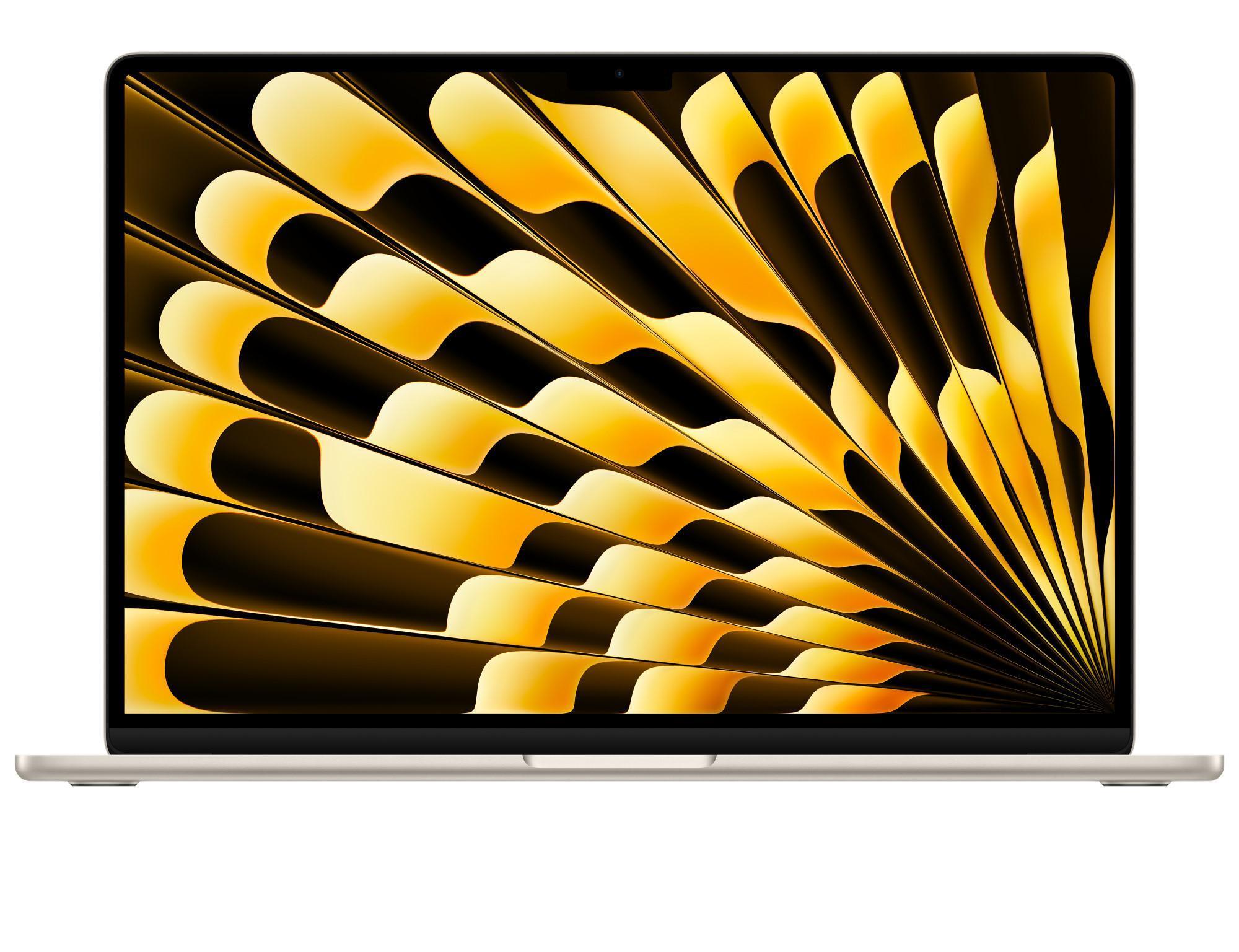 MXD33TA APPLE NB MACBOOK AIR 15INCH APPLE M3 CHIP 8CORE CPU 10CORE GPU 16GB 512GB SSD STARLIGHT