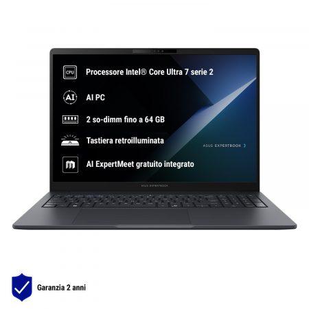 B3605CCAMB0062X ASUS NB 16" ExpertBook B3 INTEL U5 225H 16GB 512GB SSD WIN 11 PRO