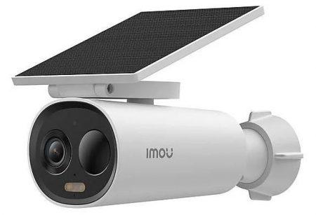 IPCK9DCP3T0WEA IMOU CELL 3C TELECAMERA RICARICABILE 2K (3MP) PER INDOOR/OUTDOOR CON PANNELLO SOLARE E SD DA 64GB