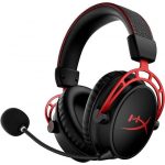 HyperX Cloud Alpha – Cuffie da gaming wireless (nere-rosse)