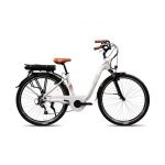 EMG E-bike Vintage con telaio in alluminio 19'', ruote 28'', motore centrale 250W Ananda, batteria 13AH e cambio Shimano