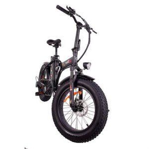 TEKLIO TF1 Fat Bike elettrica 20” nera in acciaio