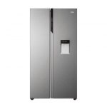 Haier HSR5918DWMP Libera installazione 521 L Platino, Acciaio inox