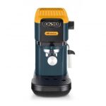 Ariete 1399 Macchina da caffè espresso Mango Yellow, Per polvere e cialde ESE, 1300 W, Capacità 1,1L, 15 bar di pressione, Filtro 1, 2 tazze e cialda ESE