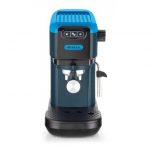 Ariete 1399 Macchina da caffè espresso Sky Blue, Per polvere e cialde ESE, 1300 W, Capacità 1,1L, 15 bar di pressione, Filtro 1, 2 tazze e cialda ESE, Ca