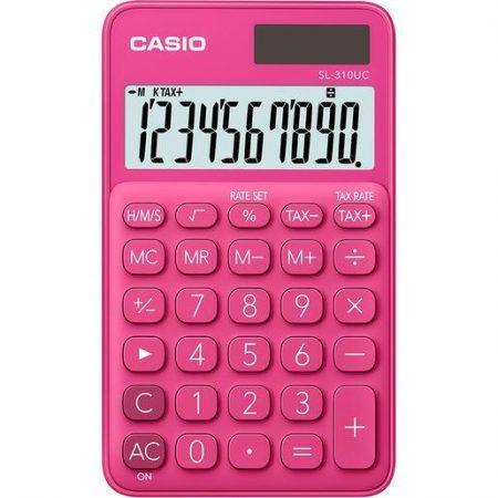 Casio SL-310UC-RD calcolatrice Tasca Calcolatrice di base Rosso