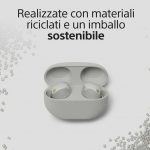 Sony WF-1000XM5 Cuffie Wireless con Noise Cancelling - Durata della batteria fino a 24 ore - Argento