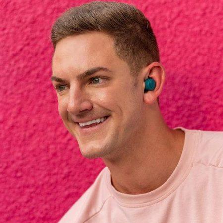 JLab GO Air POP True Wireless Auricolare True Wireless Stereo (TWS) In-ear Musica e Chiamate Bluetooth Colore foglia di tè