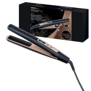 Beurer HS 100 Piastra per Capelli Pronta all’Uso in Soli 12 Secondi Grazie al Riscaldamento Rapido