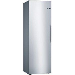 Bosch Serie 4 KSV36VLEP Frigorifero Monoporta da libera installazione 186 x 60 cm Metal look Classe E