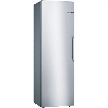 Bosch Serie 4 KSV36VLEP Frigorifero Monoporta da libera installazione 186 x 60 cm Metal look Classe E