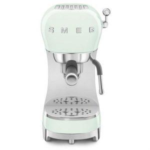 Smeg Macchina da Caffè Espresso Manuale 50’s Style – Verde Pastello LUCIDO – ECF02PGEU