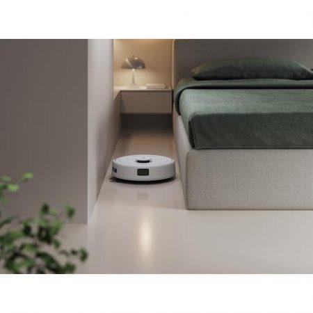 Ecovacs Deebot MINI Blue 1,4 L Robot Senza sacchetto, Stazione con sacchettoBlu, Bianco