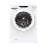Candy Ultra, Lavatrice Slim 7 KG, 10% più efficente della classe A, 1200 giri, Bianco, Inverter, Wi-Fi, Ciclo Igiene, HE4 1274TWM6/1-S