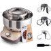 Imetec CakeLover, Impastatrice Planetaria di 5L per Torte, Dolci, Pizza, Pane, Pasta – 1500 W, 6 Velocità, Ciotola in Acciaio Inox, Doppio Gancio, Fruste