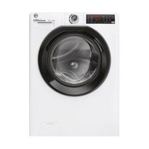 Hoover H-WASH 350 , Lavatrice Carica Frontale 10 KG, 10% più efficente della classe A, 1600 giri, Bianco, Inverter, Vapore, Wi-Fi, H3WPS6106TAMB-S
