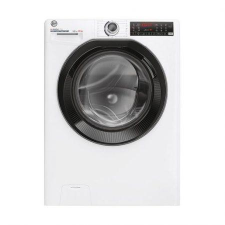 Hoover H-WASH 350 , Lavatrice Carica Frontale 10 KG, 10% più efficente della classe A, 1600 giri, Bianco, Inverter, Vapore, Wi-Fi, H3WPS6106TAMB-S
