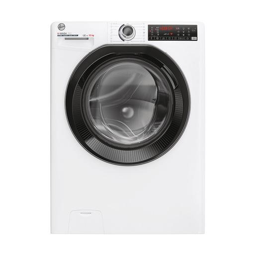 Hoover H-WASH 350 , Lavatrice Carica Frontale 10 KG, 10% più efficente della classe A, 1600 giri, Bianco, Inverter, Vapore, Wi-Fi, H3WPS6106TAMB-S