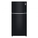 LG GTB744BMBED Frigorifero doppia porta, Classe E, 506L, Porte in vetro, Door Cooling,Nero