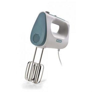 Ariete 1545 Sbattitore Breakfast, 450W, 5 velocità, Funzione turbo, 2 fruste, White & Aegean teal - 0 L