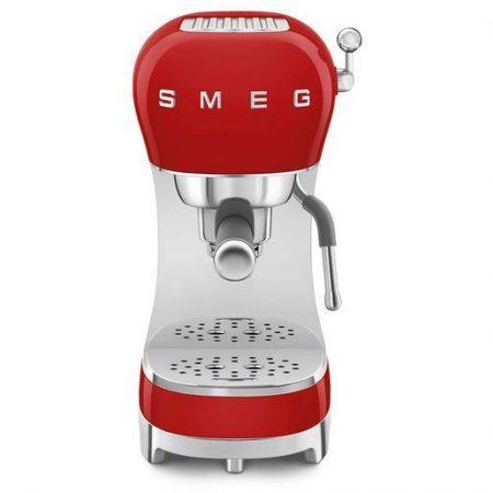 Smeg Macchina da Caffè Espresso Manuale 50’s Style – Rosso LUCIDO – ECF02RDEU