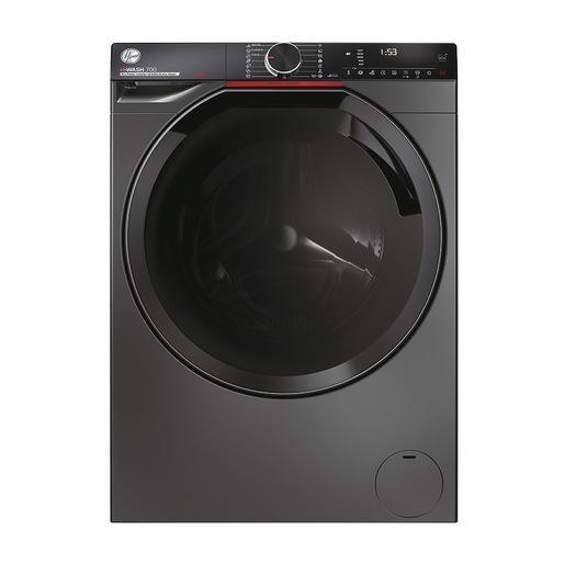 Hoover H-WASH 700 , Lavatrice Slim 9 KG, 20% più efficente della classe A, 1400 giri, Antracite, Inverter, Vapore, Wi-Fi, H7W4 49MBCR8-S