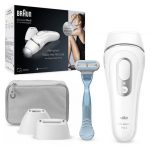 Braun Silk-expert Pro Silk expert Pro 3 PL3121, Epilatore A Luce Pulsata Donna, Per La Rimozione Permanente Dei Peli Visibili A Casa Tua, Bianco/Argen