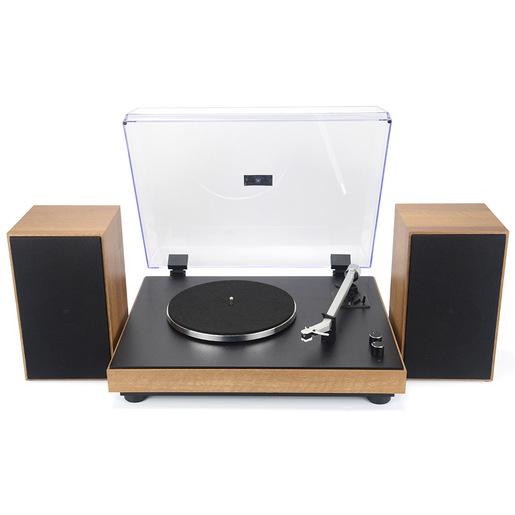 New Majestic TT 54 Giradischi con trasmissione a cinghia Nero, Legno