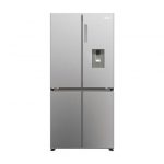 Haier HCR3818EWMM Libera installazione 463 L Platino, Acciaio inox