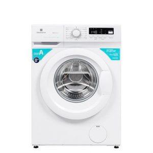 Electroline WRTMDWM8ABLDCWH lavatrice Caricamento frontale 8kg 1400 Giri/min Bianco Funzione vapore