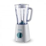Ariete 576 Frullatore Breakfast, Frullatore, 500W, 4 lame in acciaio inox, 2 velocità + Funzione Pulse, Capacità 1,5 L, Piedini antiscivolo, Coperchio su