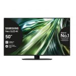 Samsung Smart TV 50'' QE50QN90DATXZT Neo QLED 4K Mini LED Titan Black 2024, Processore NQ4 AI GEN2, Tecnologia Quantum Matrix, Neo Slim Design, Dolby Atm