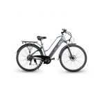 EMG Queen 28P - telaio in alluminio 19'', ruota 28'', freno a disco a/p, sospensioni ant., cambio Shimano, batteria 36V 13Ah