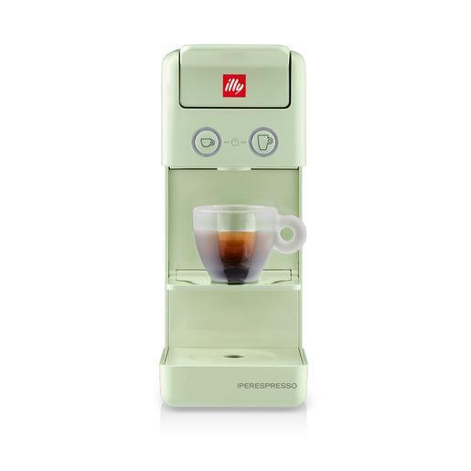 Illy Macchina IPERESPRESSO Y3.3 Espresso & Coffee Verde con 14 capsule omaggio