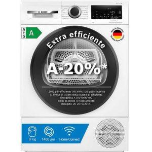 Bosch Serie 8 WGB24400IT Lavatrice a carica frontale 9kg 1400g/min Efficienza A-20%