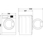 Indesit C YD 102D WW IT, Capacità 10kg, classe E, colore White, Dispay digitale, QuickDry