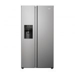 Haier HSR3918EIMP Libera installazione 515 L Platino, Acciaio inox