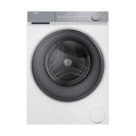 Haier X Series 7, Lavatrice Slim 8 KG, 25% più efficente della classe A, 1400 giri, Bianco, Direct Motion, Vapore, Wi-Fi, Smart AI, Scruscotto Anti-impro