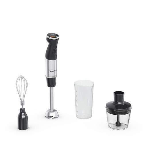 Moulinex DD6738 Quickchef+, Frullatore a immersione, Tecnologia con lame Powelix per una miscelazione rapida