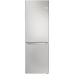Bosch Serie 2 KGN36NLEA Frigorifero Combinato da libera installazione 186 x 60 cm Metal look Classe E
