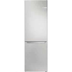 Bosch Serie 2 KGN36NLEA Frigorifero Combinato da libera installazione 186 x 60 cm Metal look Classe E