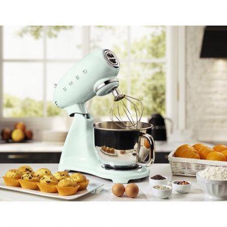 Smeg Impastatrice Full Color 50’s Style – Verde Pastello LUCIDO – SMF03PGEU