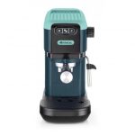 Ariete 1399 Macchina da caffè espresso Light Aquamarine, Per polvere e cialde ESE, 1300 W, Capacità 1,1L, 15 bar di pressione, Filtro 1, 2 tazze e cialda