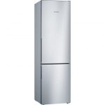 Bosch Serie 4 KGV39VLEAS Frigorifero Combinato da libera installazione 201 x 60 cm Metal look Classe E