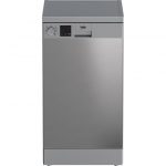 Beko DVS05024X: Lavastoviglie a Libera Installazione Slim, 45 cm, 10 Coperti