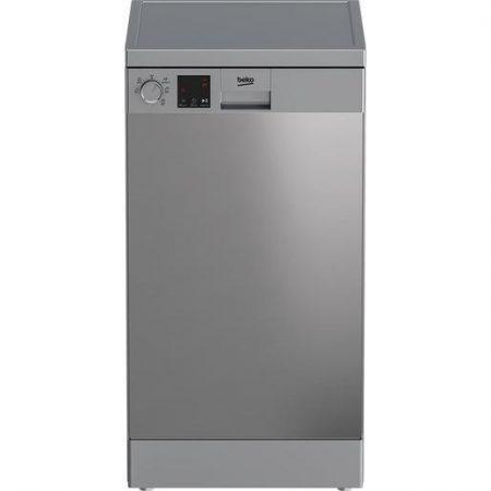 Beko DVS05024X: Lavastoviglie a Libera Installazione Slim, 45 cm, 10 Coperti