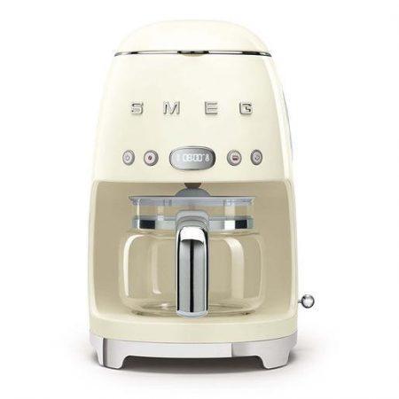 Smeg Macchina da Caffè Filtro 50’s Style – Panna LUCIDO – DCF02CREU